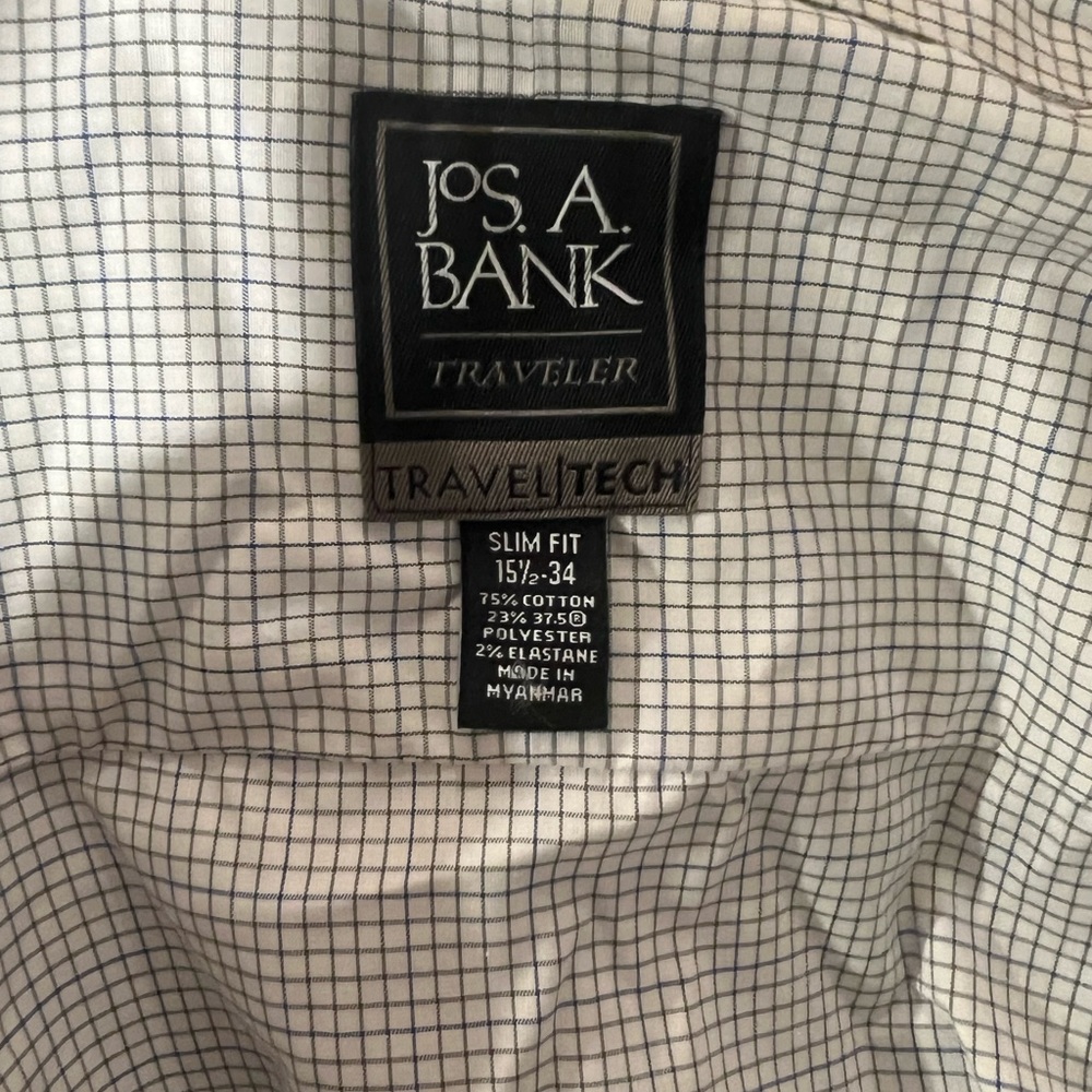 Jos. A. Bank 15 1/2 -34 dress shirt